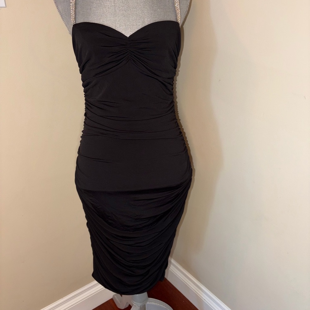 Vintage Victoria’s Secret Size Medium Ruched Bodycon Dress (2007)